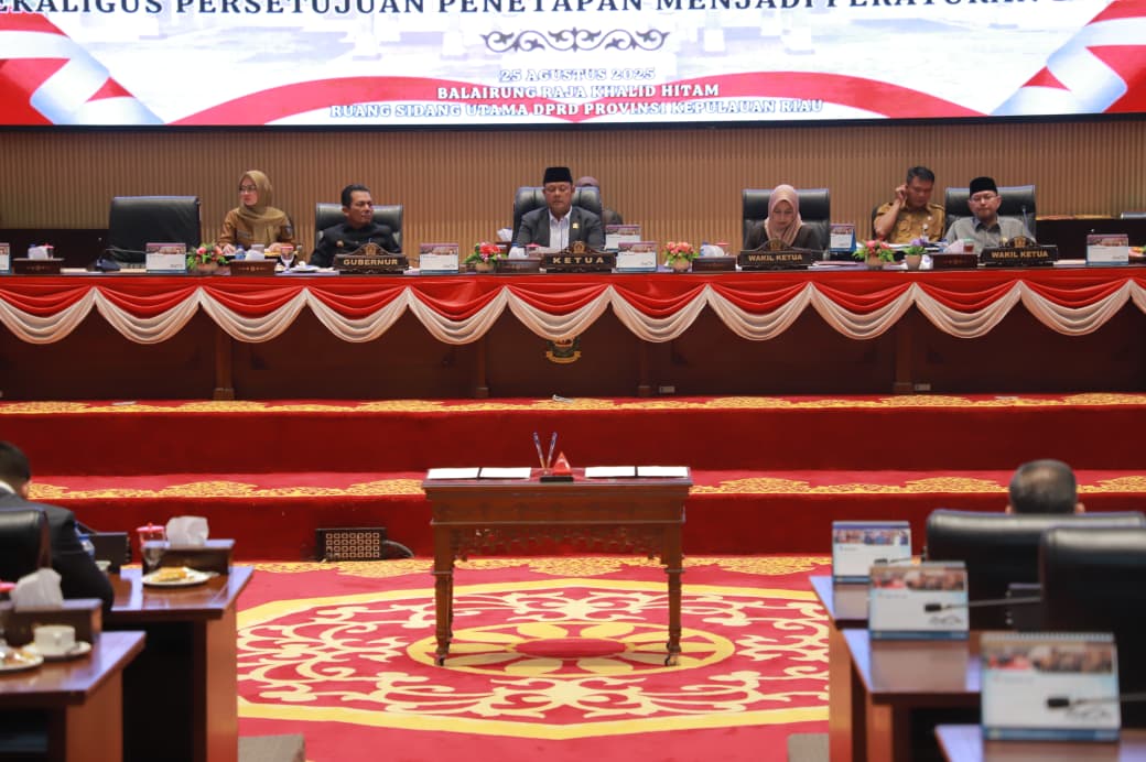 DPRD Kepri Setujui Perubahan APBD Tahun 2025
