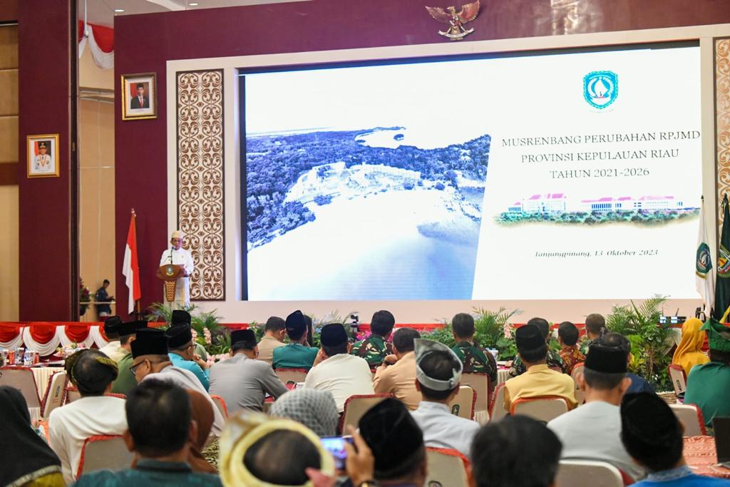 Gubernur Ansar Buka Musrenbang Perubahan RPJMD Kepri 2021-2026