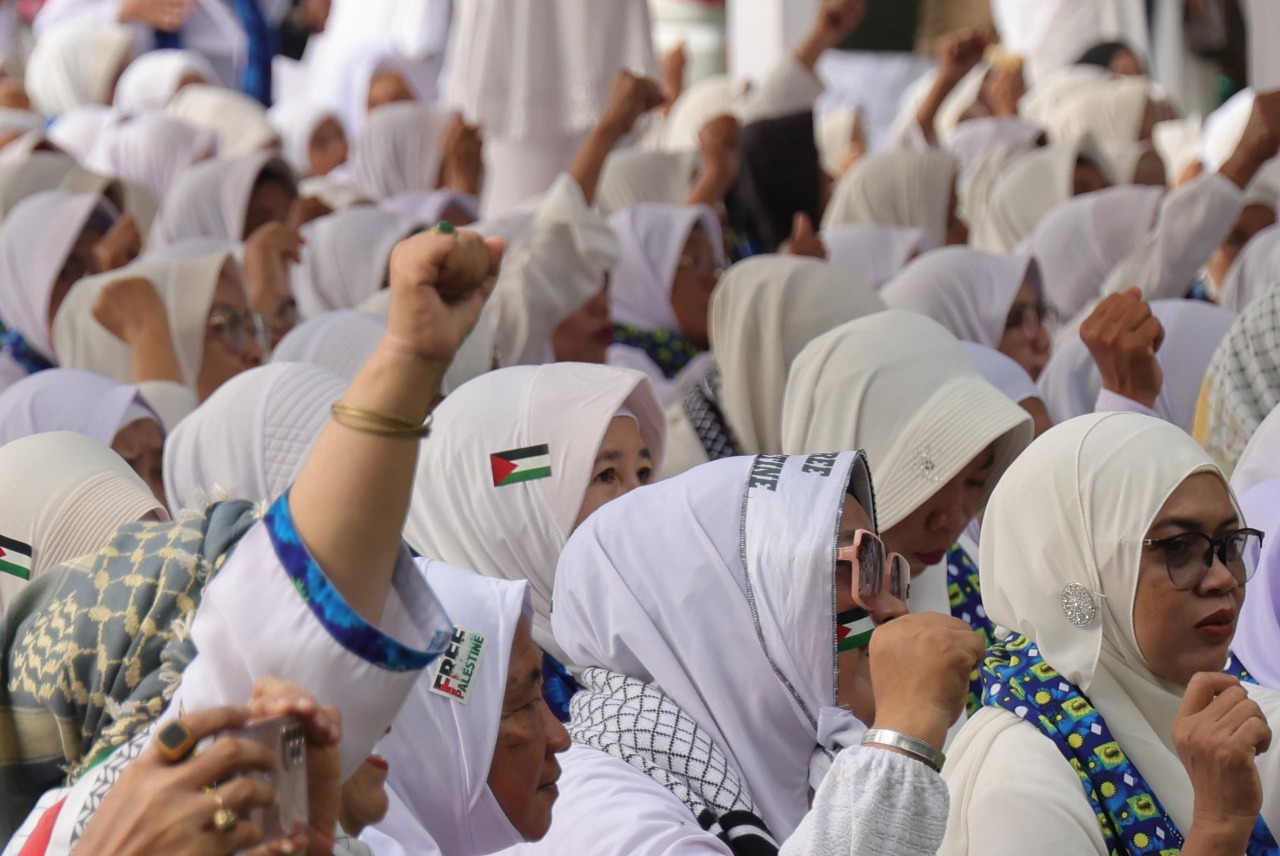 Gubernur Ansar Hadiri Semarak Muharram dan Tabligh Akbar Peduli Palestina di Tanjungpinang