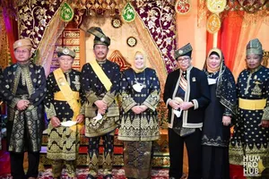 Marlin Hadiri Penabalan Datuk Setia Amanah Wako Batam