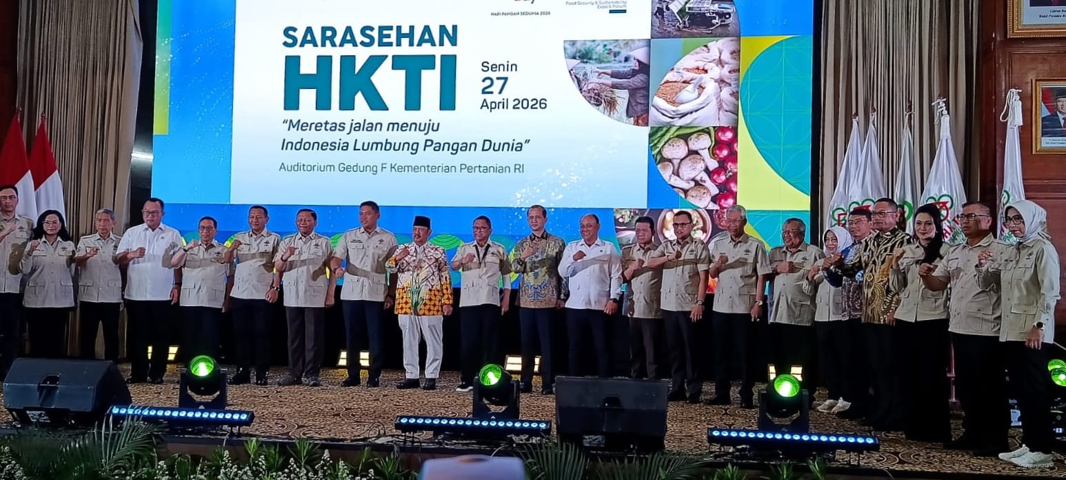 Hadiri Peringatan 53 Tahun HKTI, Wagub Nyanyang Dorong Pengembangan Kekuatan Pangan Berbasis Komoditas Lokal dan Pertanian Adaptif