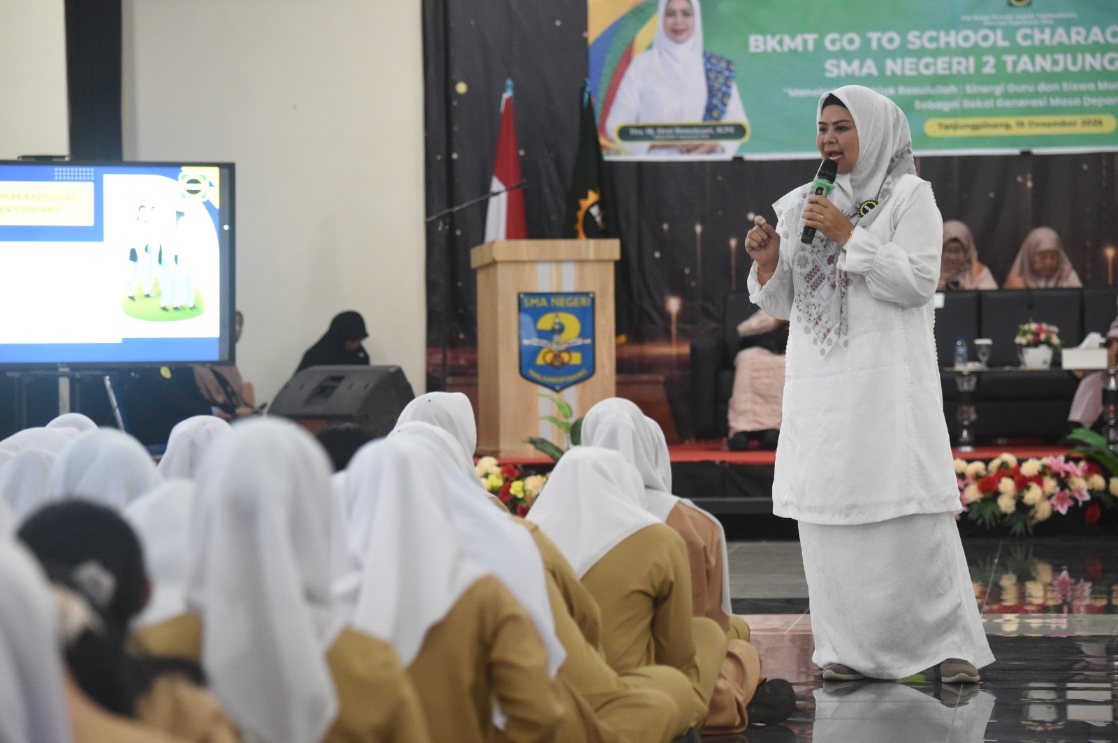 BKMT Go to School Character Building di SMAN 2 Tanjungpinang