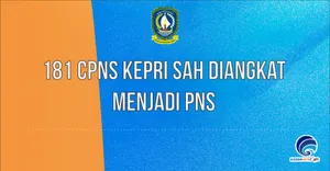 181 CPNS Kepri Sah Diangkat Menjadi PNS