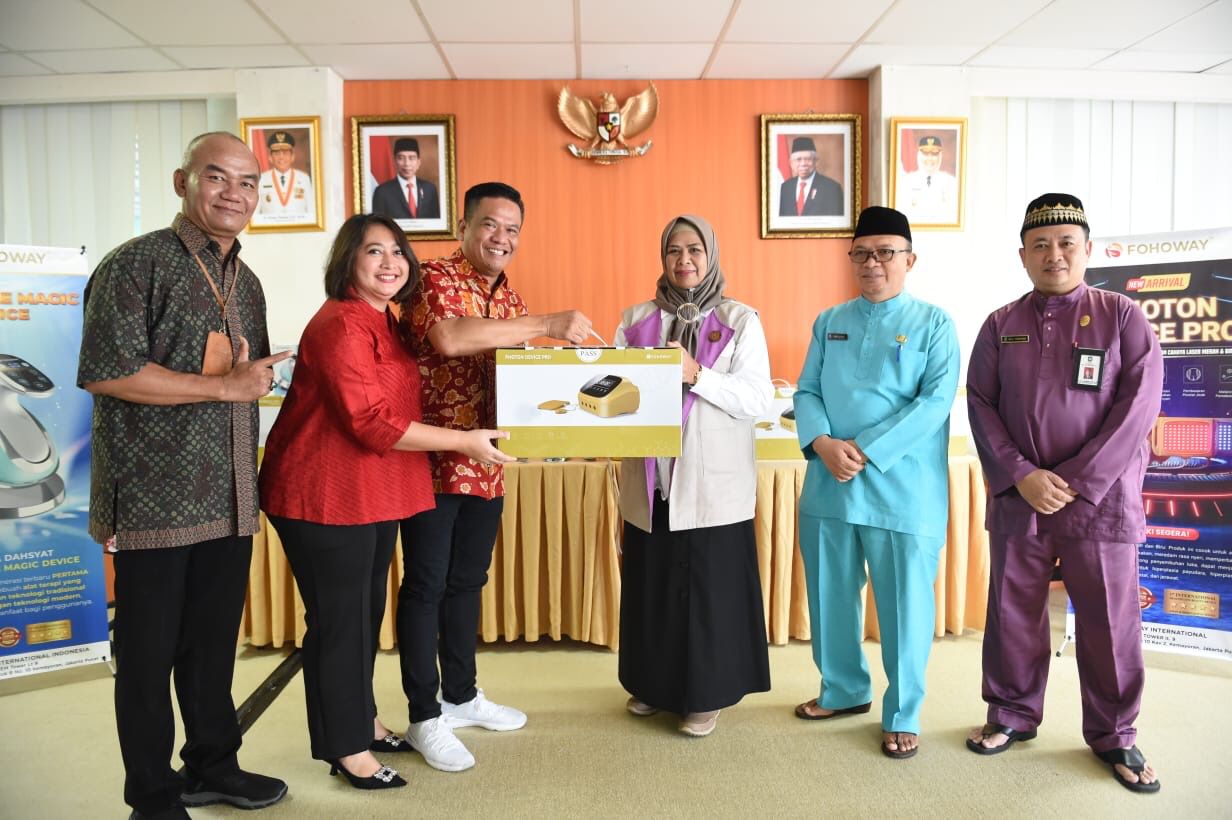 Dewi Ansar Apresiasi Komitmen Fohowey Internasional Perangi Kanker