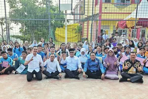 Wagub Nyanyang Tinjau MPLS, Beri Pesan Disiplin dan Semangat Belajar