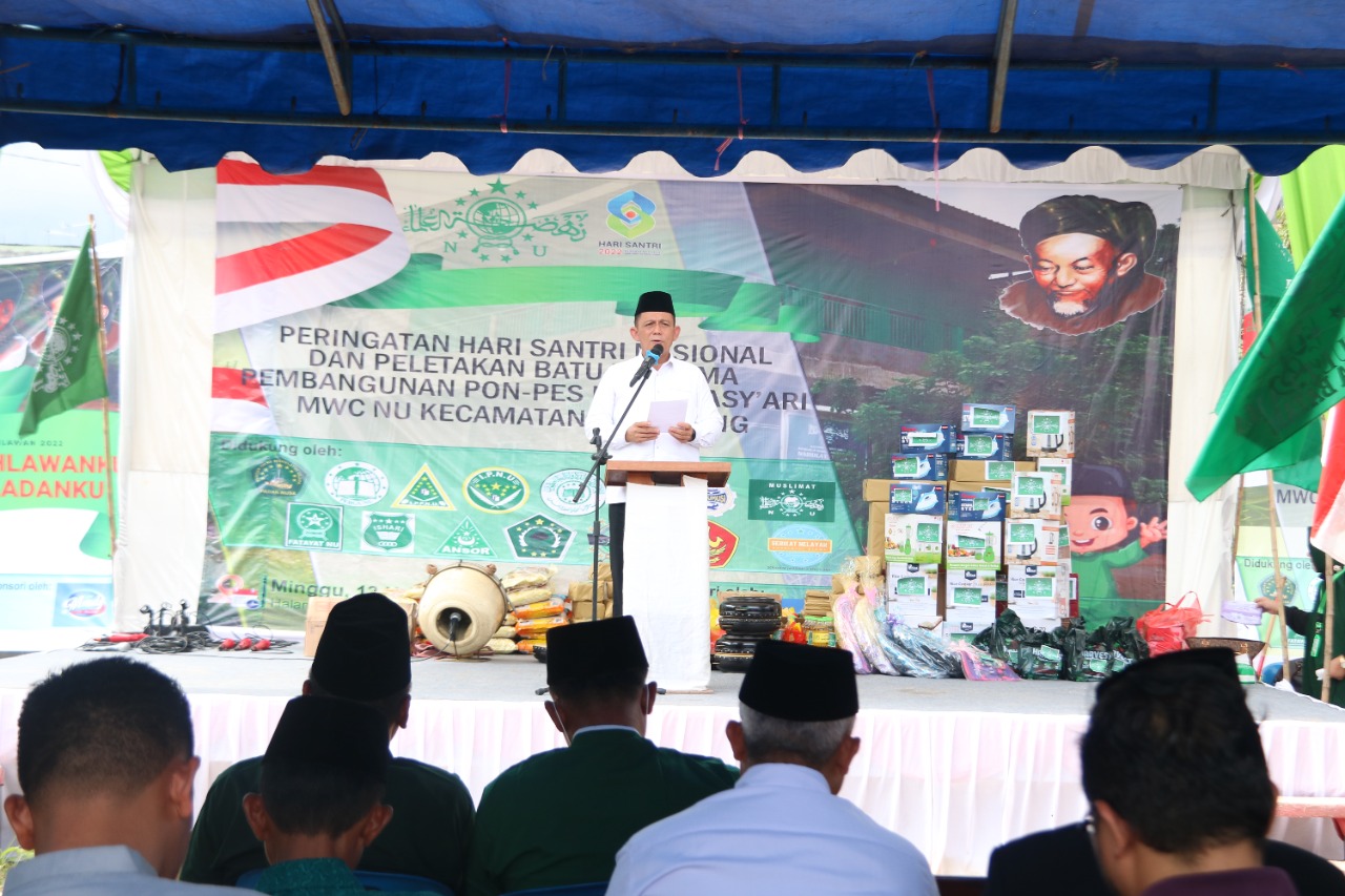Gubernur Ansar  Memulai Pembangunan Ponpes Hasyim Asy'ari Batam