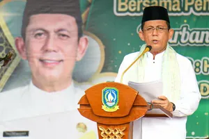Khatib Sholat Idul Adha, Gubernur Ansar Bawa Pesan Ibadah Kurban Wujud Nyata Kepekaan Sosial