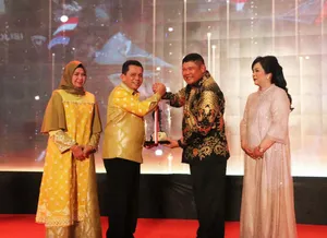 Gubernur Ansar Hadiri Acara Kenal Pamit Kapolda Kepri