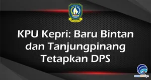 KPU Kepri: Baru Bintan  dan Tanjungpinang  Tetapkan DPS