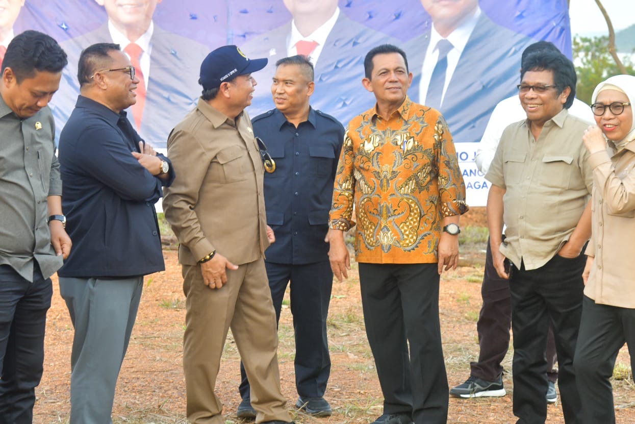 Ansar dan Nyanyang Dampingi Komisi V DPR RI Tinjau Lokasi Pembangunan Jembatan Batam–Bintan