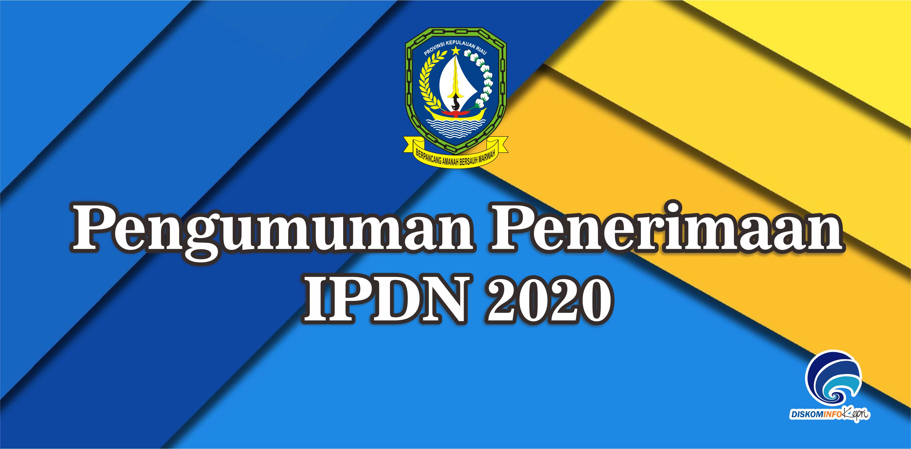 Pengumuman Penerimaan IPDN 2020