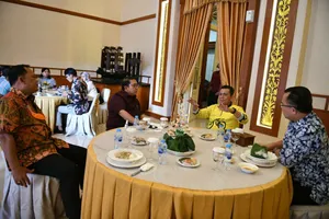 Gubernur Ansar Gelar Coffee Morning Bersama Ketua BKSAP DPR RI dan Rektor IPB