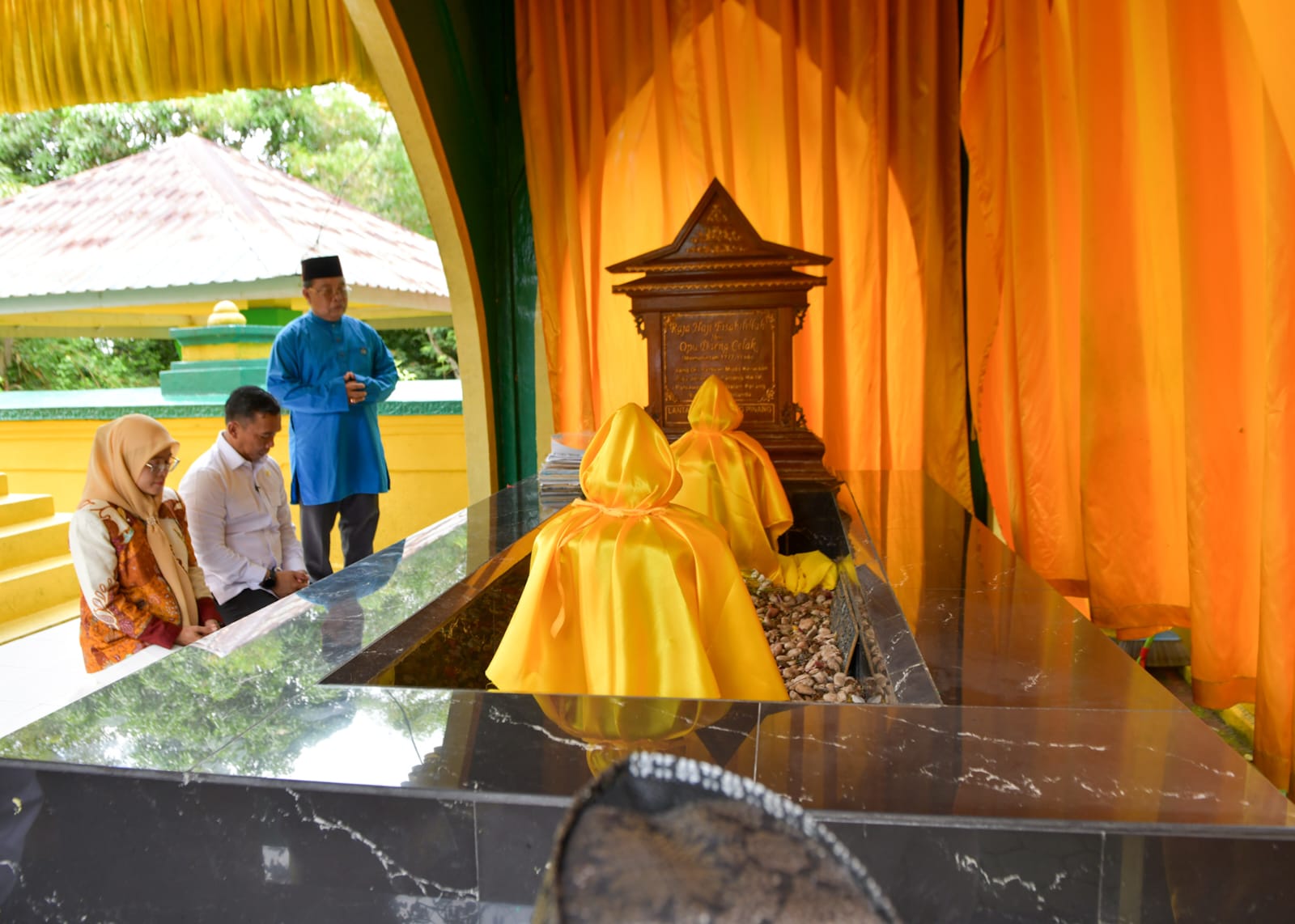 Menteri Wihaji Kunjungi Pulau Penyengat, Kagumi Warisan Sejarah dan Budaya Melayu