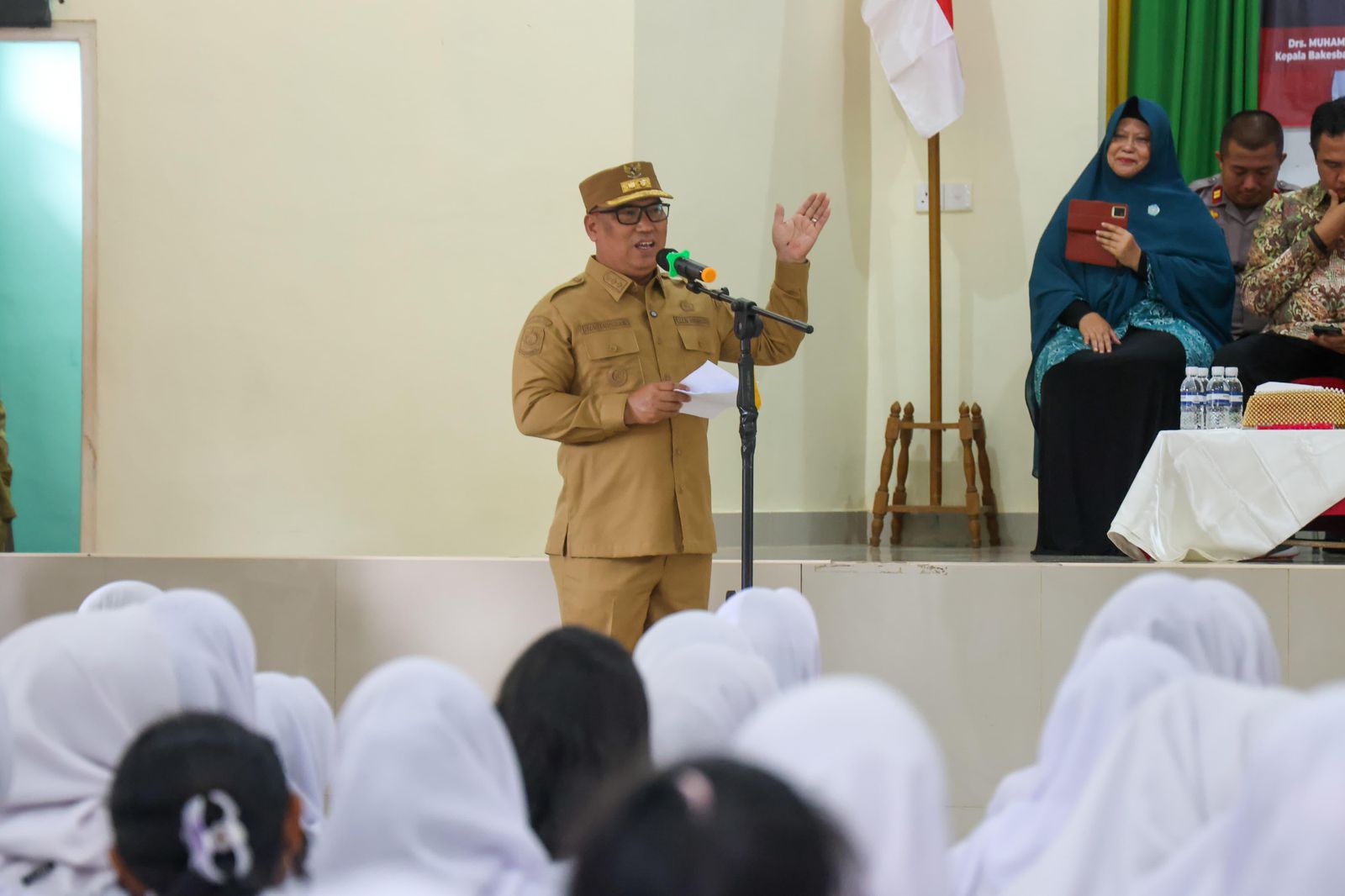 Wagub Nyanyang Hadiri KEMAS Seri-5 di SMKN 1 Bintan Timur, Tekankan Pentingnya Ideologi Pancasila untuk Generasi Muda