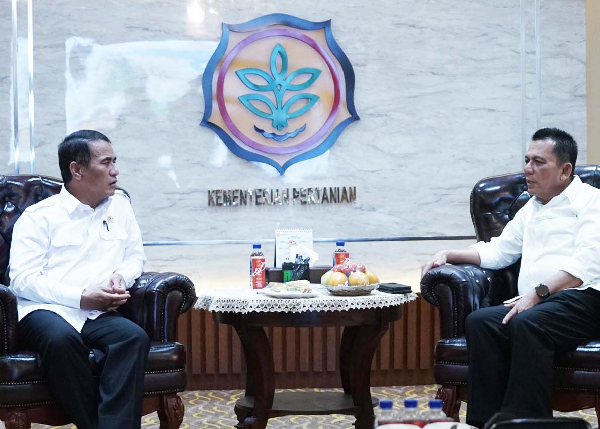 Gubernur Kepri Bahas Ketahanan Pangan dan Potensi Industri Pertanian Bersama Menteri Pertanian RI
