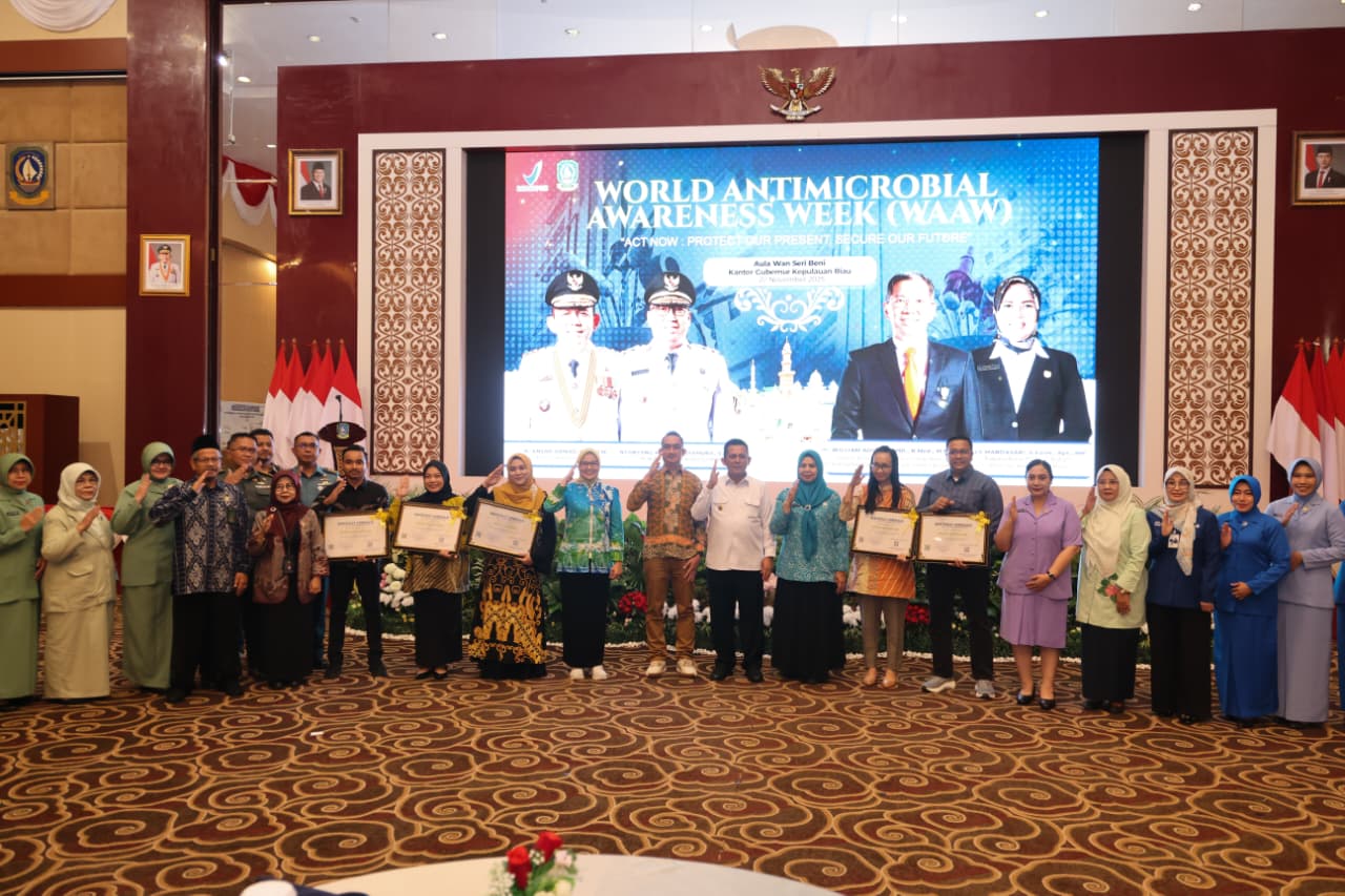 Gubernur Ansar Ahmad Hadiri World Antimicrobial Awareness Week 2025 di Tanjungpinang