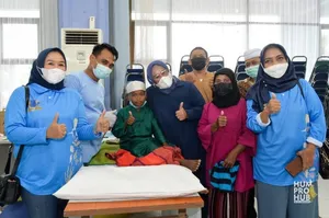 Sempena Hari Bhakti BP Batam, Wagub Marlin Buka Sunatan Massal PIKORI