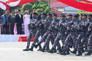 Gubernur Ansar Hadiri Upacara Hari Ulang Tahun Ke-78 Tentara Nasional Indonesia Tingkat Provinsi Kepri