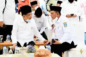 Jusuf Kala Lantik Pengurus DPW DMI Kepri Periode 2021-2026