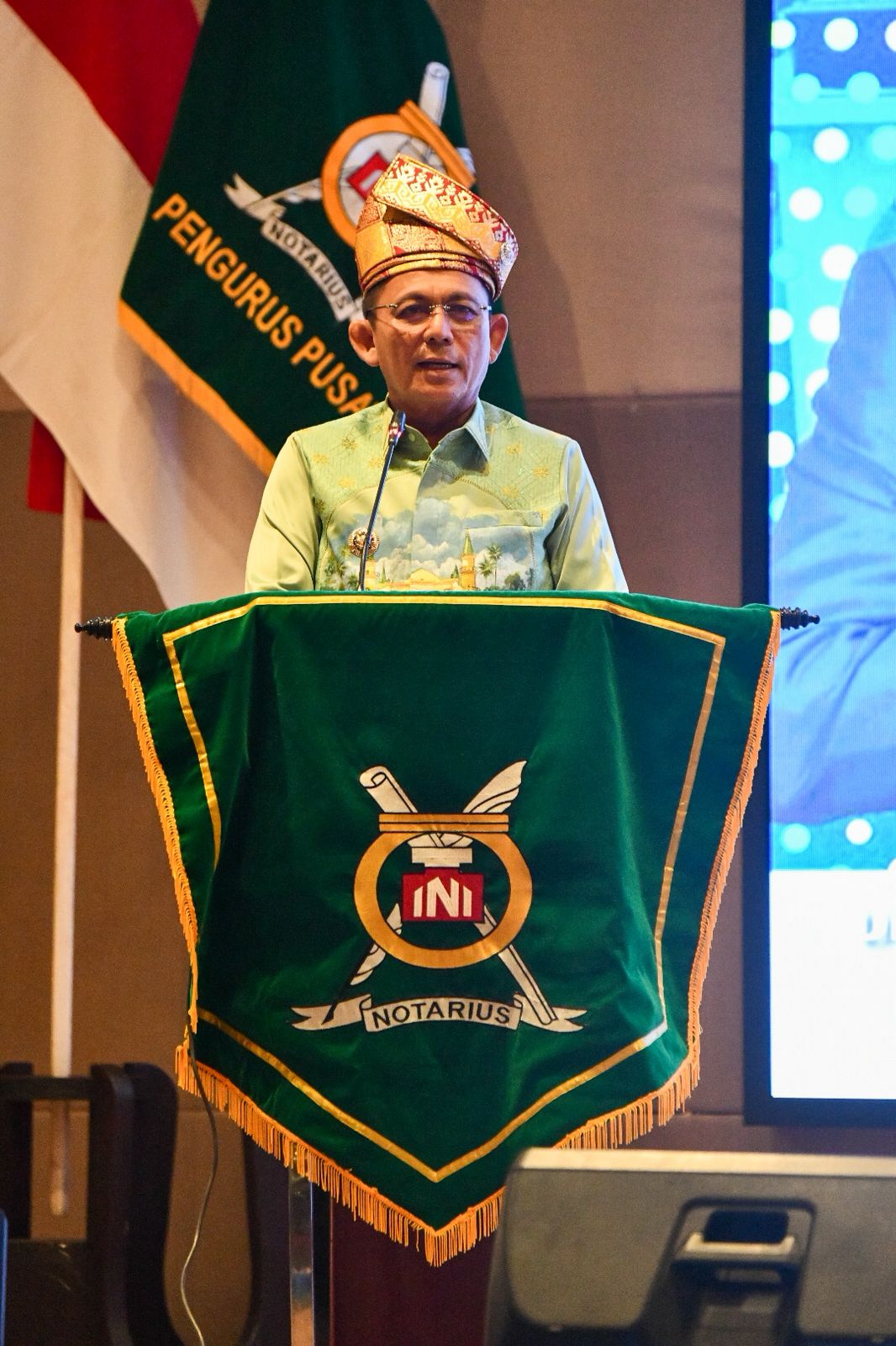 Gubernur Ansar Ahmad Hadiri Pra Kongres INI di Batam, Menteri Hukum Dorong Digitalisasi Layanan