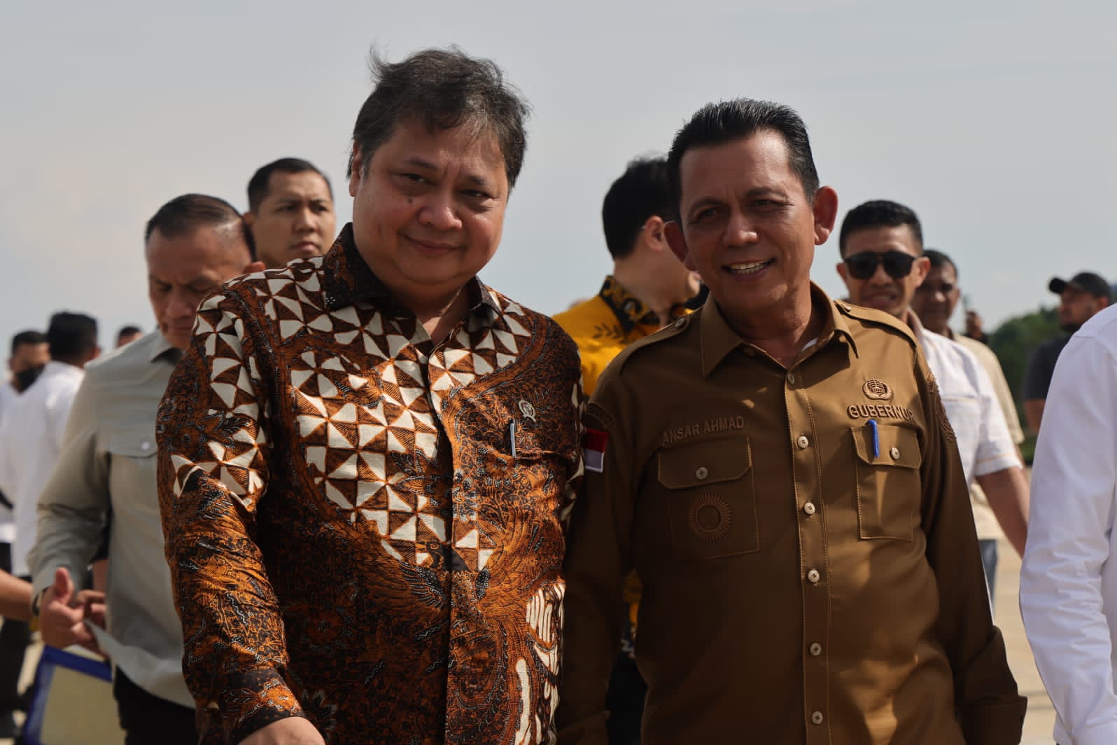 Gubernur Ansar Dampingi Menko Airlangga Hartarto Resmikan 6 Perusahaan Baru di Batam