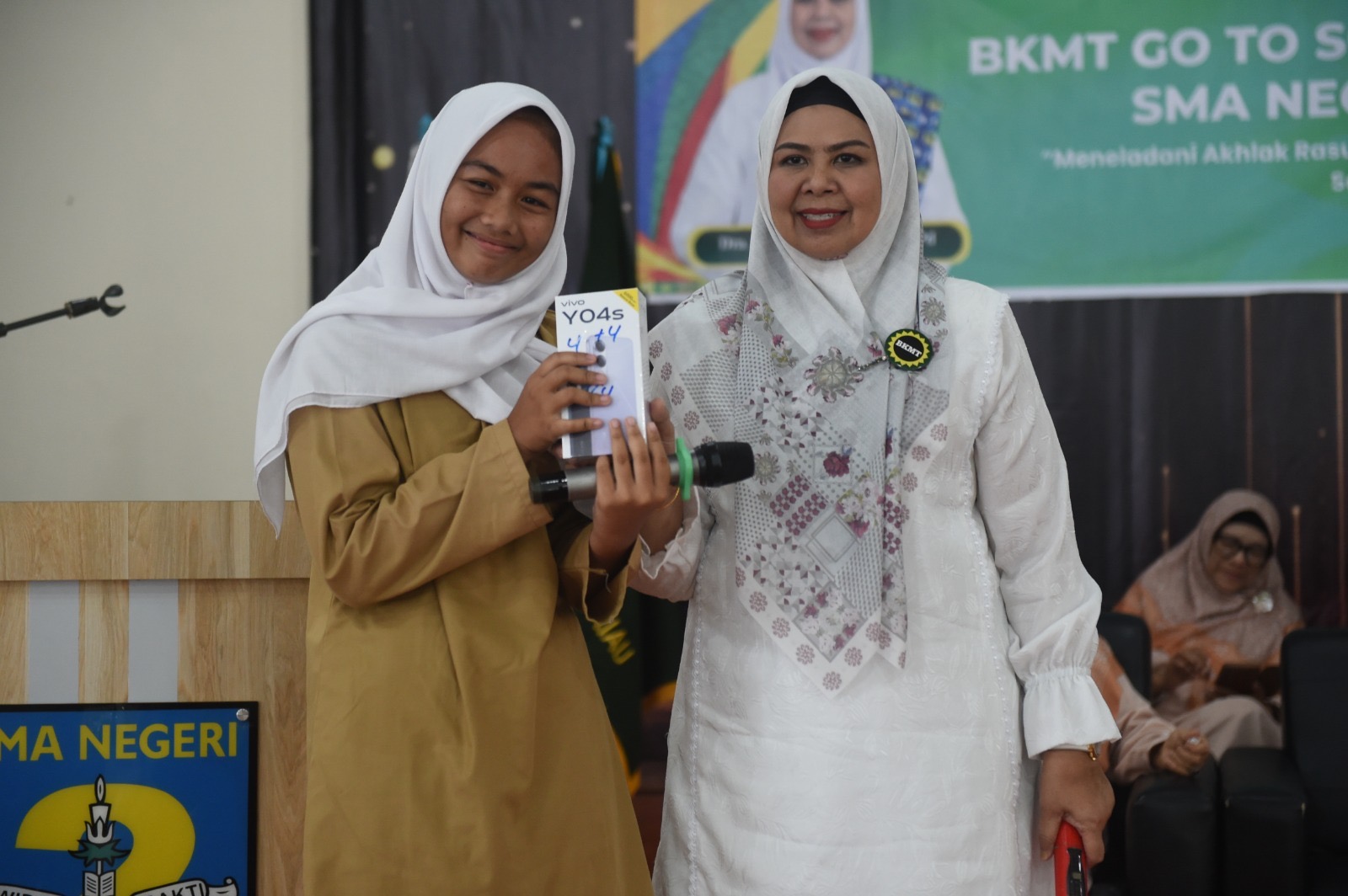 BKMT Go to School Character Building di SMAN 2 Tanjungpinang