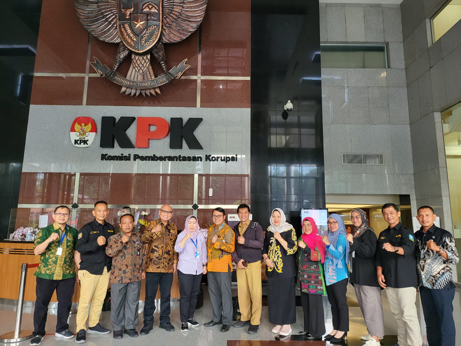 Inspektorat Daerah se-Provinsi Kepri Hadiri Rapat Pemantauan Monitoring Center for Prevention (MCP) KPK