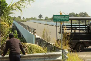 Tahun Ini Pemprov Kepri Anggarkan 9 Miliar Perbaikan Jembatan 2 Dompak Keropos
