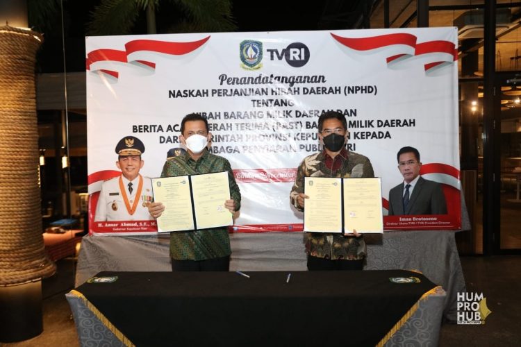 Pemprov Hibah Lahan 2 Hektar di Dompak Untuk Stasiun TVRI