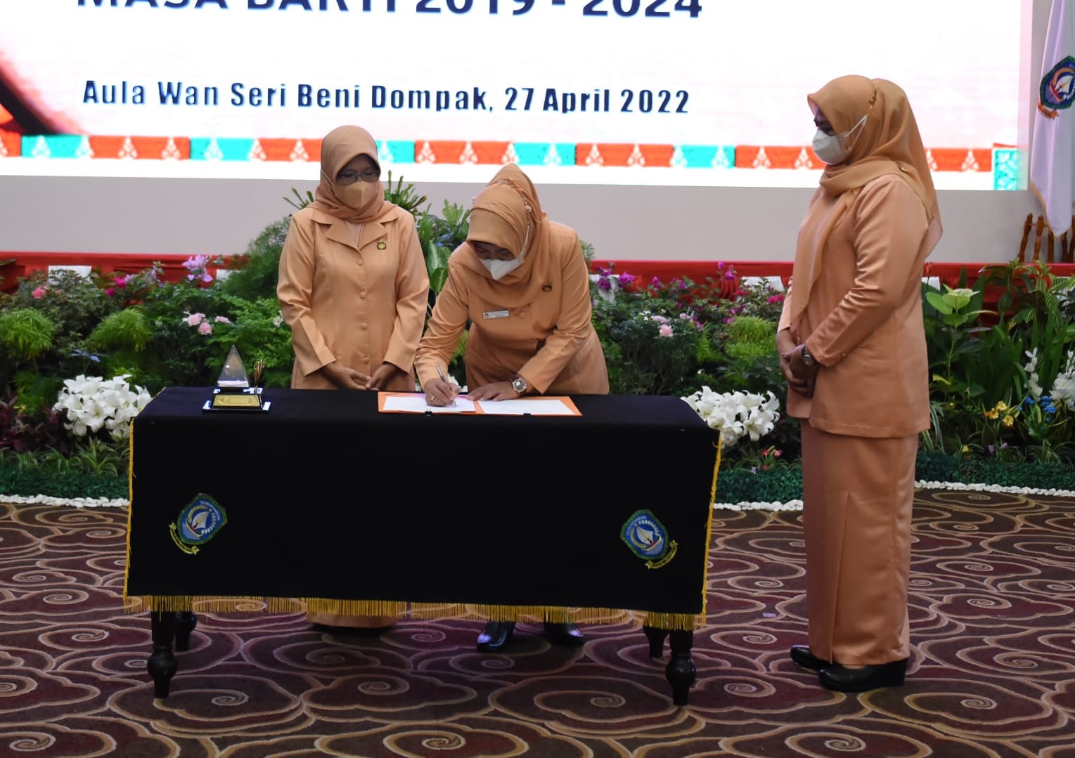 Sertijab DWP Kepri 2019-2024, Nong Rochaiza Adi Prihantara Gantikan R. Hawati Eko Sumbaryadi