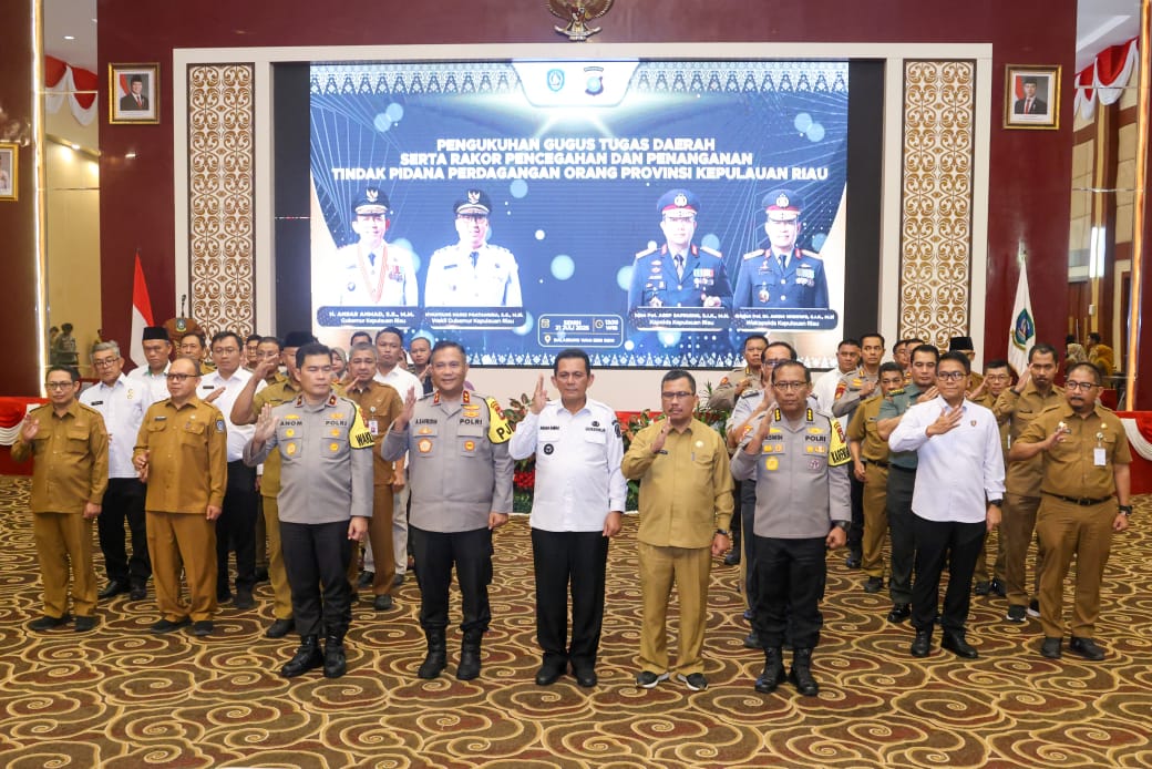 Gubernur Ansar Kukuhkan Gugus Tugas TPPO Kepri, Tegaskan Komitmen Perangi Perdagangan Orang