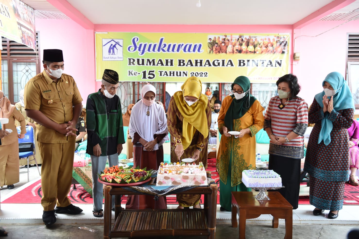 TP-PKK Kepri Meriahkan Usia ke-15 Rumah Bahagia Bintan