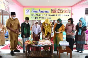 TP-PKK Kepri Meriahkan Usia ke-15 Rumah Bahagia Bintan