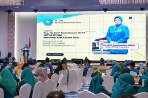 TP PKK Kepri Luncurkan Program “Kampung CERIA” dan Buku Panduan Dasawisma