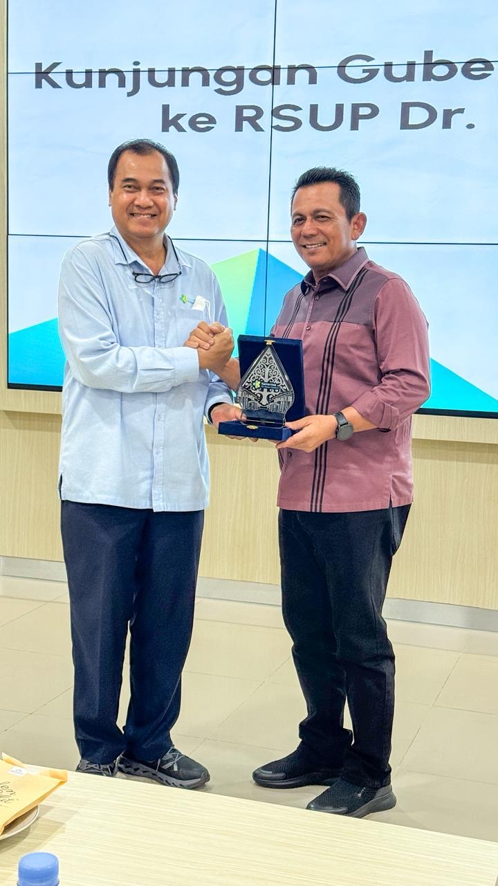Gubernur Ansar Kunjungi RS Hasan Sadikin Bandung, Perkuat Tata Kelola RSUD Raja Ahmad Tabib