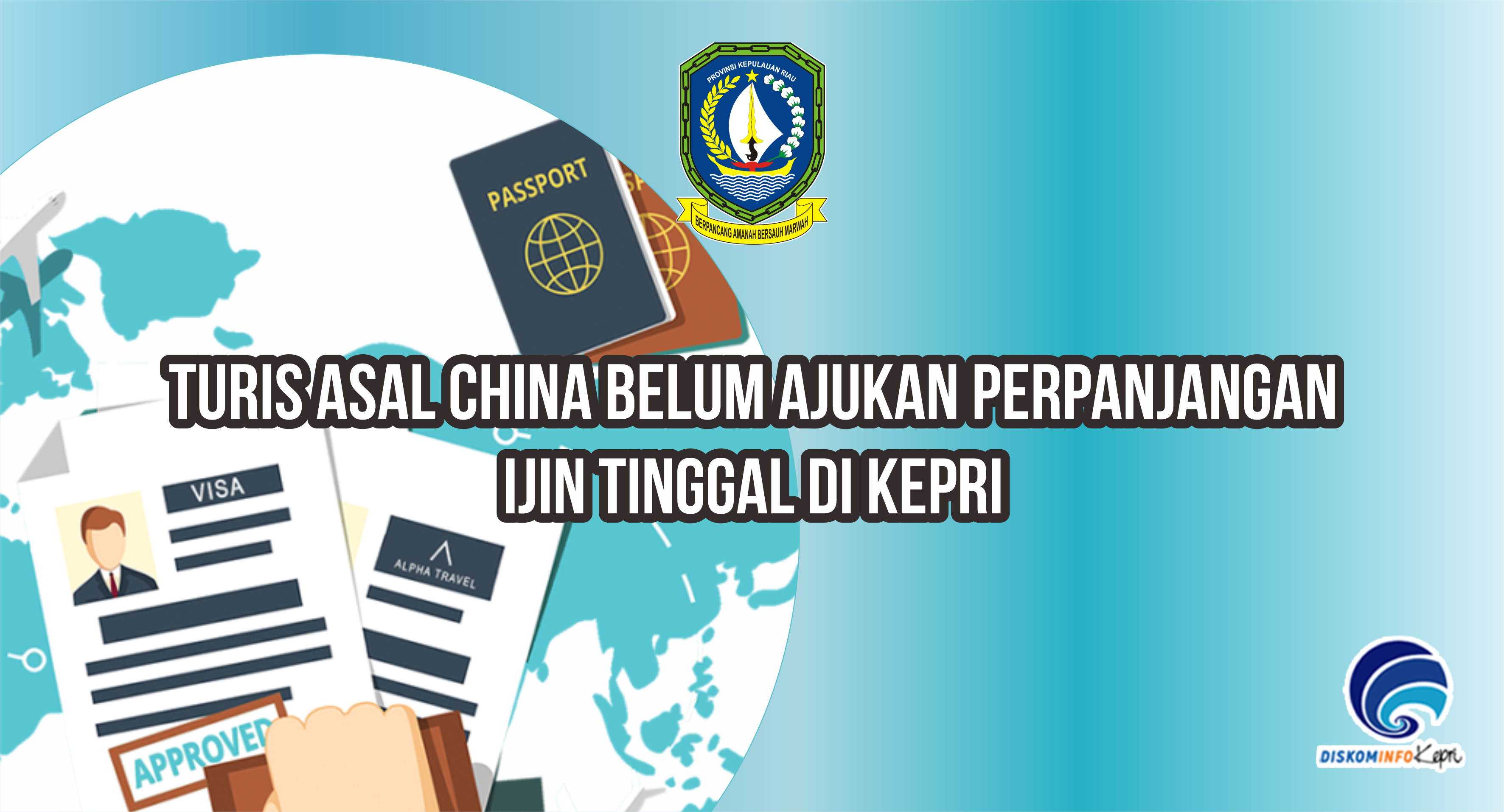 Turis Asal China Belum Ajukan Perpanjangan Ijin Tinggal di Kepri