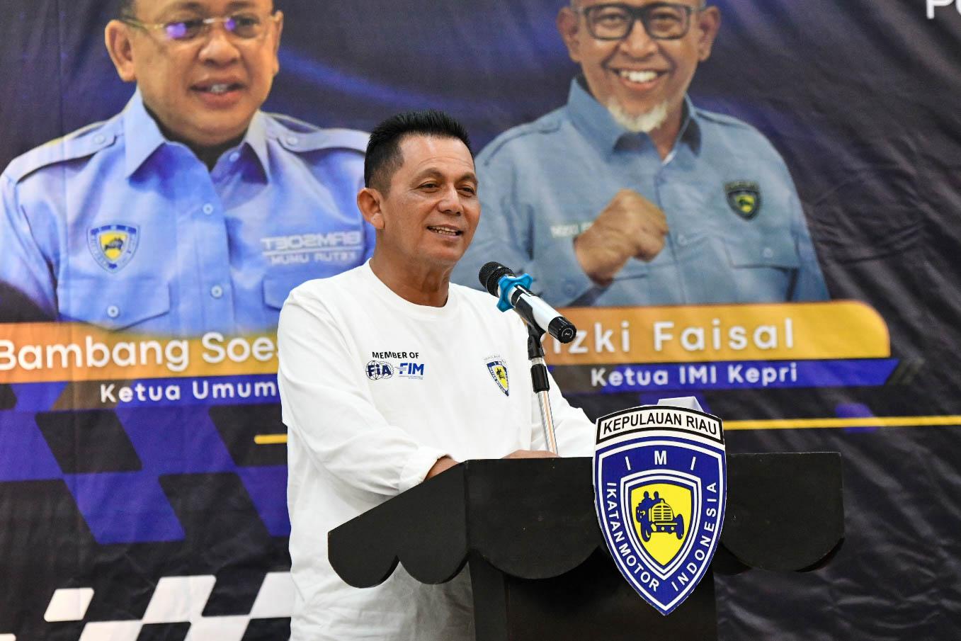Gubernur Ansar Dorong IMI Kepri Cetak Program Otomotif Inovatif dan Promosikan Kepri ke Kancah Internasional
