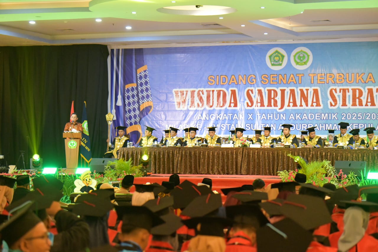 Gubernur Ansar Tegaskan SDM Adaptif sebagai Kunci di Era Society 5.0 pada Wisuda STAIN SAR Kepri