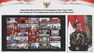 Gubernur Ansar Hadiri Rakornas Pengendalian Inflasi 2023
