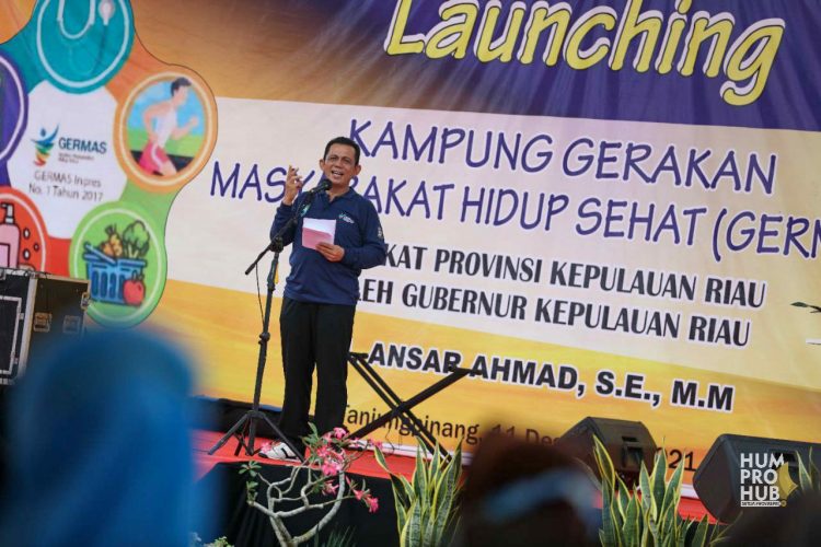 Gubernur Resmikan Pilot Project Kampung Germas Kepri di  Tanjungpinang