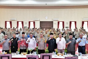 Bersama Kapolda Kepri, Gubernur Ansar Gelar Rakor Lintas Sektoral Operasi Lilin Seligi 2024