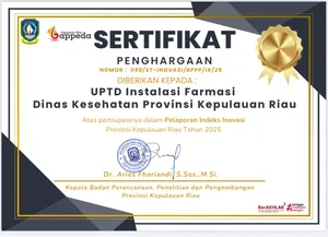 Raih Penghargaan Inovasi Daerah - UPTD Instalasi Farmasi menyumbang Dua Inovasi Tahun 2025