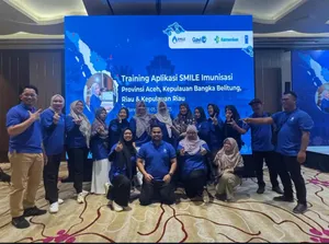 Pelatihan Pengaturan SMILE dan Pemanfaatan Dashboard SMILE Imunisasi
