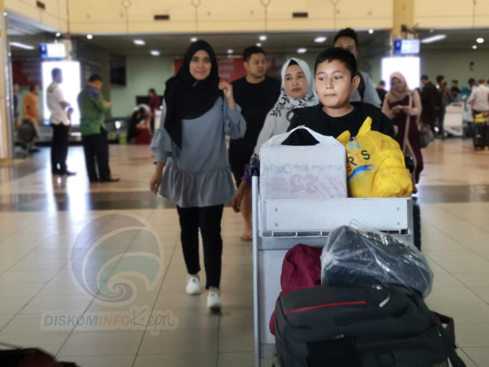 Oktober 2021 , Penumpang Angkutan Udara Kepri Naik 31,91 Persen