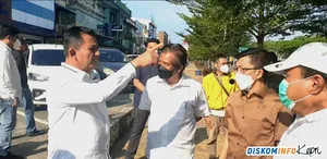 Gubernur Ansar Tinjau Jalan Provinsi di Kota Batam