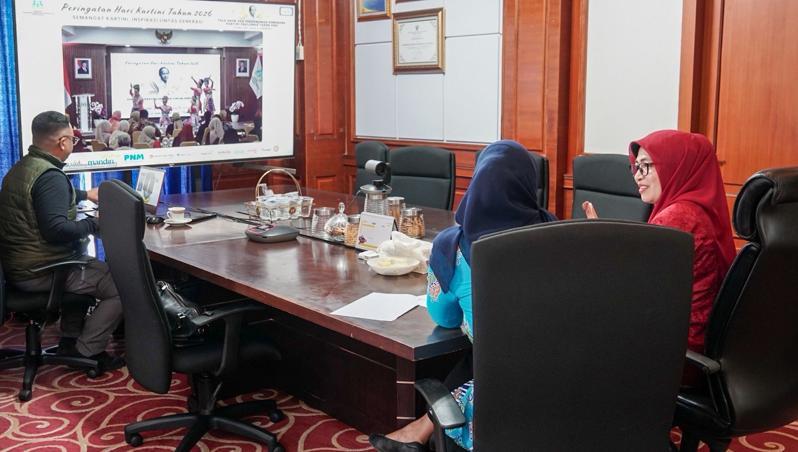 Sekdaprov Misni Ikuti Talk Show KemenPPPA, Komitmen Perkuat Perlindungan Perempuan dan Anak