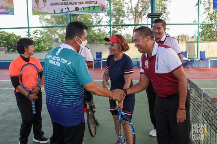 Gubernur Ansar Buka Kajati Kepri Cup-2 Tenis Tournament