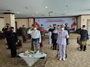 Ansar Minta Masyarakat Kepri Tanamkanlah Nilai-nilai Pancasila - Wujudkan Indonesia Tangguh Dan Berkeadilan Sosial