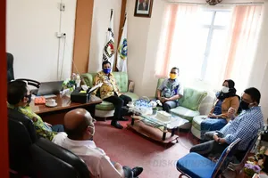 Ke KPU, Sekda Tinjau Persiapan Pilkada