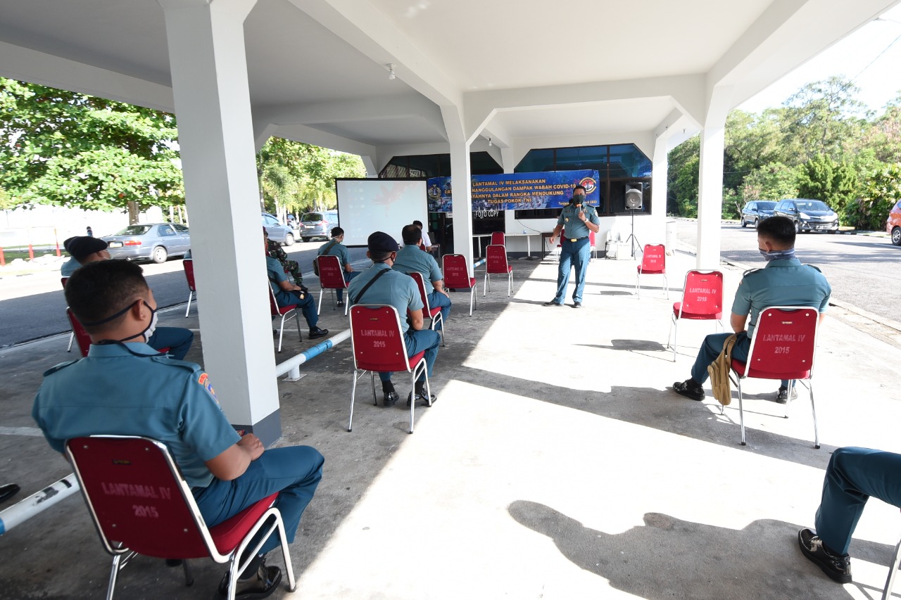 Lantamal IV Gelar Latihan Penanggulangan Dampak Wabah Covid-19